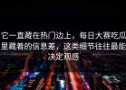 它一直藏在热门边上，每日大赛吃瓜里藏着的信息差，这类细节往往最能决定观感