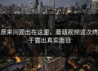 原来问题出在这里，蘑菇视频这次终于露出真实面目