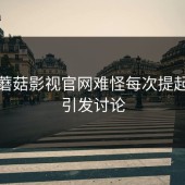 关于蘑菇影视官网难怪每次提起都会引发讨论