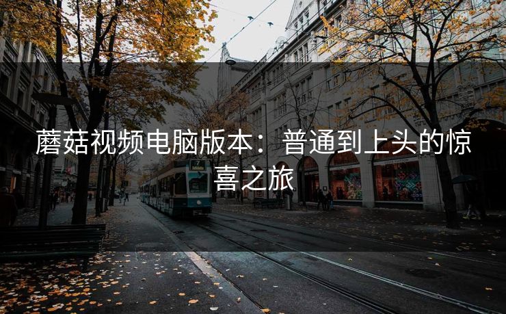 蘑菇视频电脑版本：普通到上头的惊喜之旅