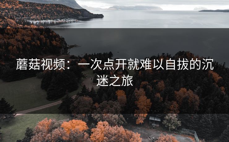 蘑菇视频：一次点开就难以自拔的沉迷之旅